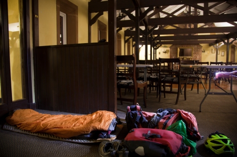 Bed in the pub